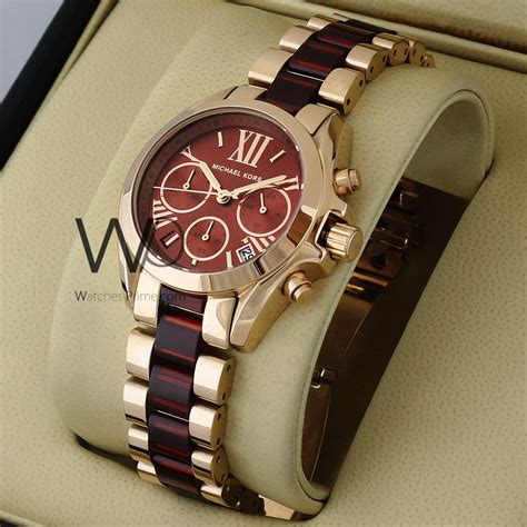 michael kors watch red line|Michael Kors red watches.